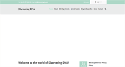 Desktop Screenshot of discoveringdna.com